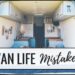 Top 6 Vanlife Mistakes you should avoid!